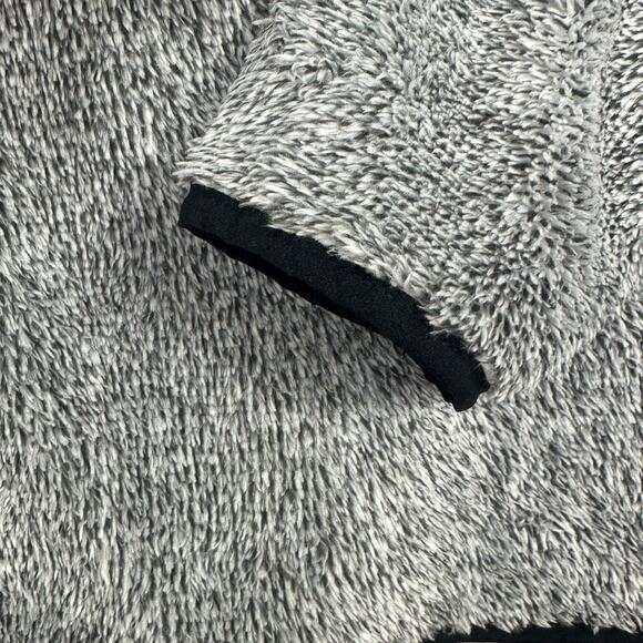 Wooly Bully Women Size XL Cowl Neck Fleece Sweater Gray Pull Over - Picture 4 of 7